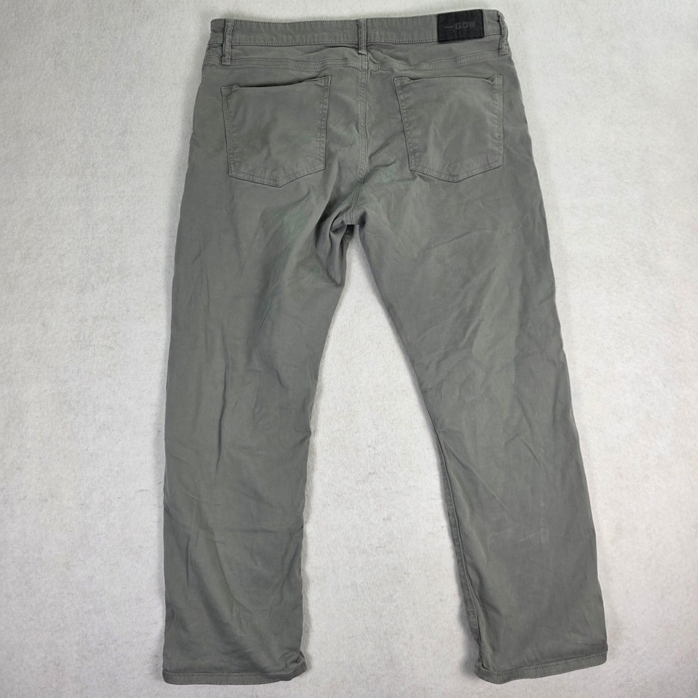 GDW General Denim Works Roam Relaxed‎ Straight Leg Grey Pants Mens 37x27 - Picture 4 of 9